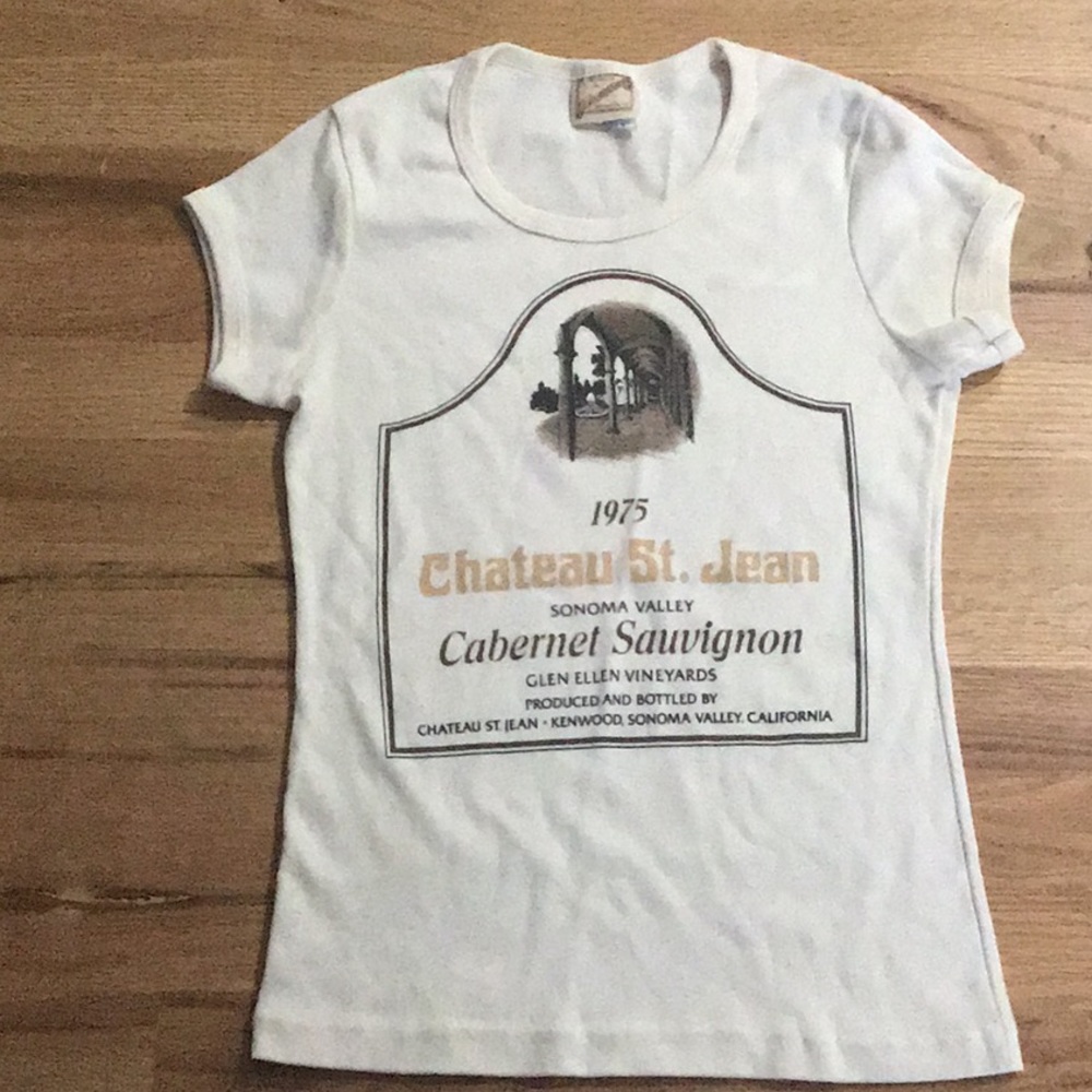 Vintage wine tee